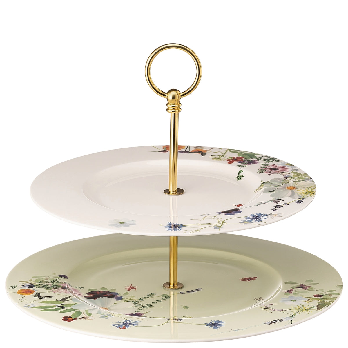 Rosenthal Brillance Grand Air Etagere 2tlg mit Fahnentellern