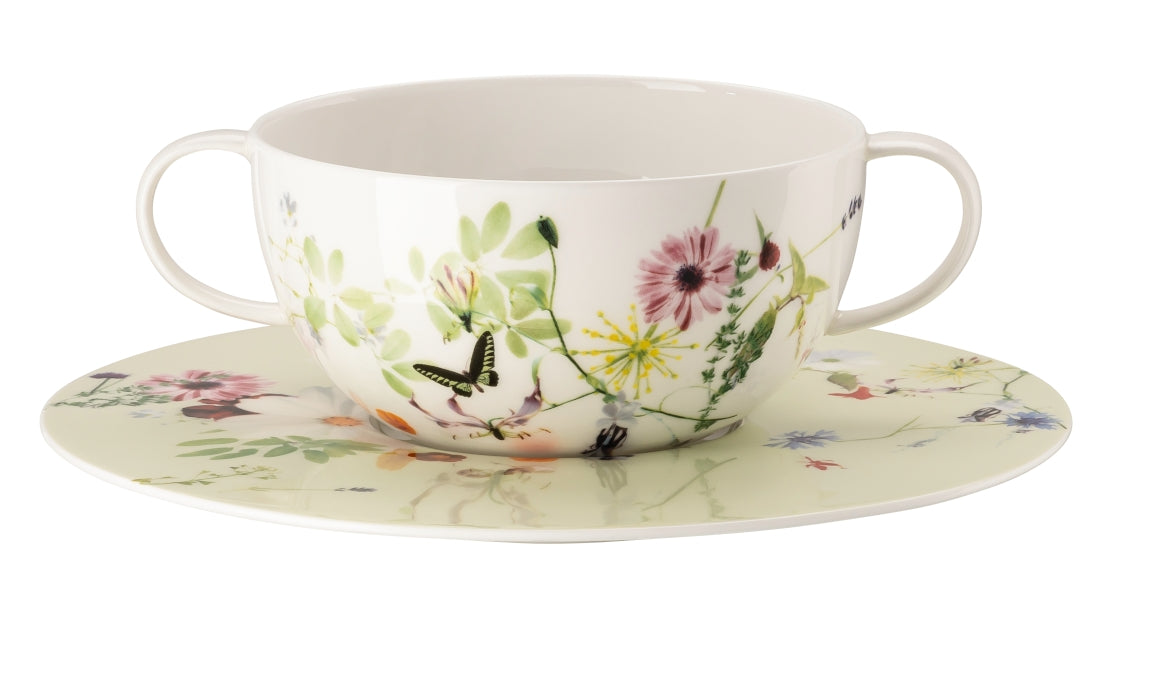 Rosenthal Brillance Grand Air Suppentasse 2tlg.
