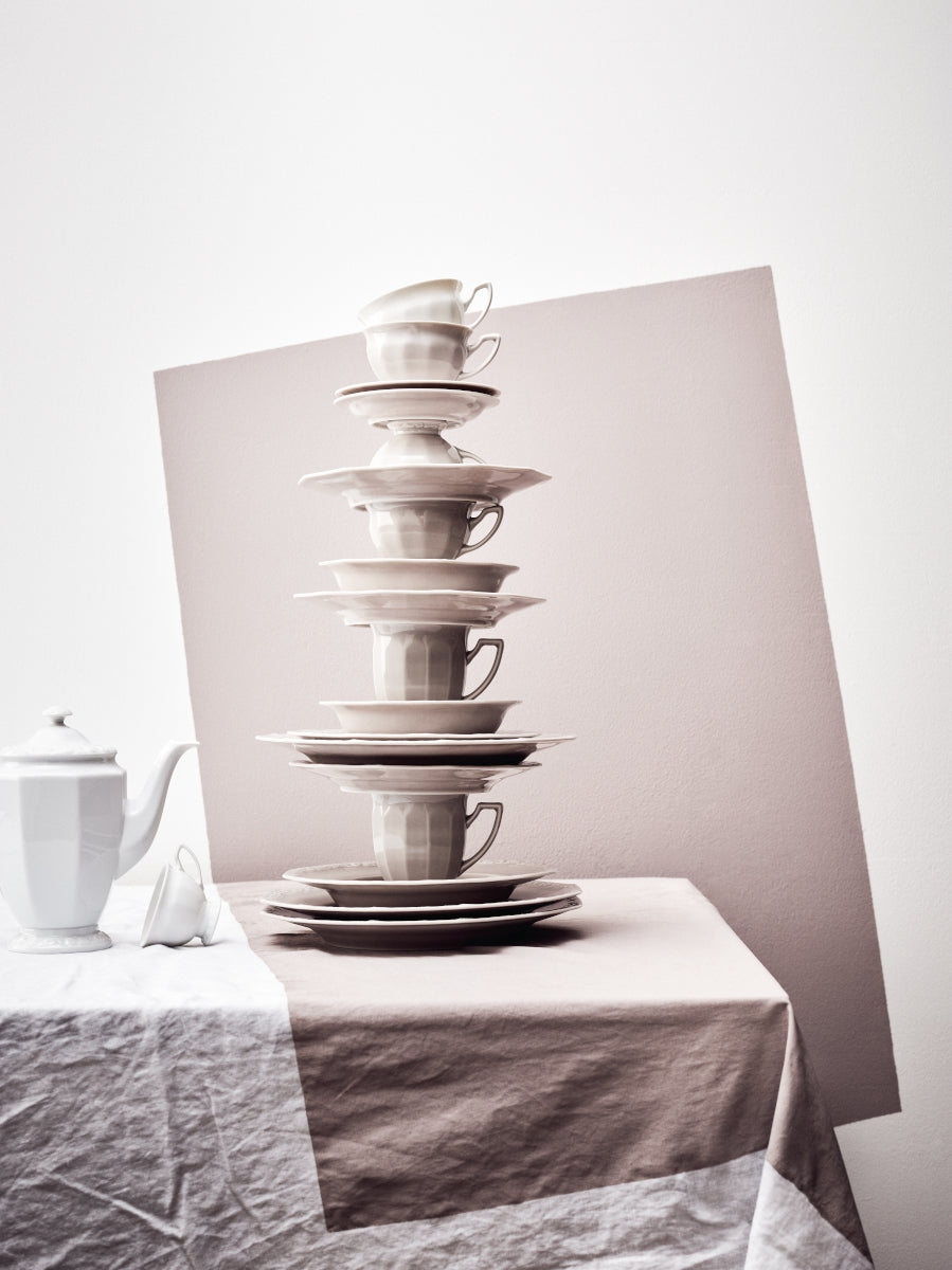 Rosenthal Maria Pale Orchid Espresso/Mokka-Untertasse 12 cm Lifestyle 1