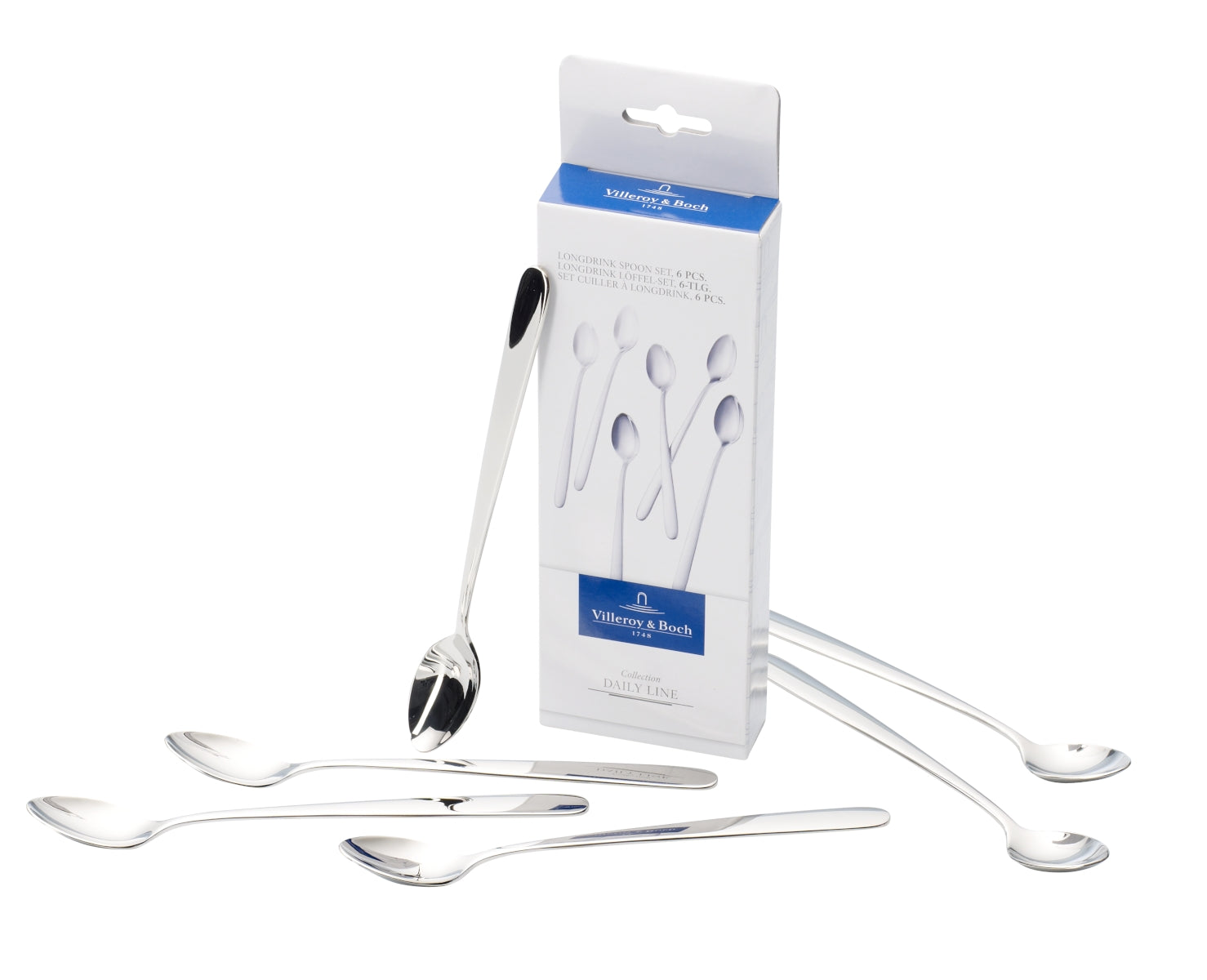 Villeroy & Boch Daily Line Longdrinklöffel Set 6tlg