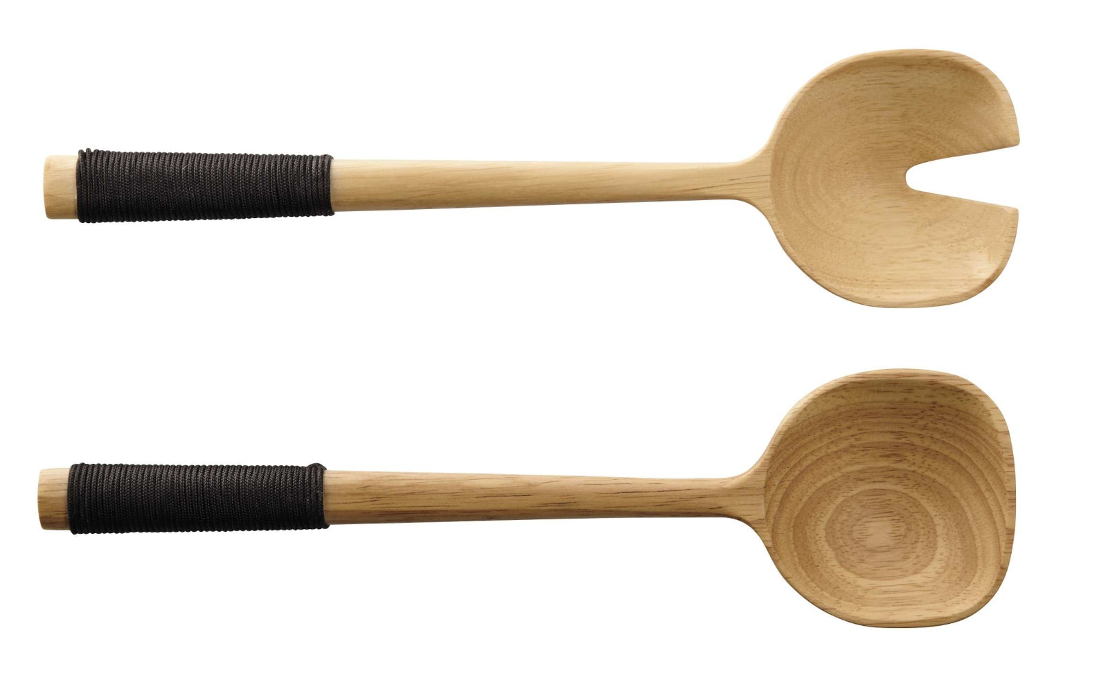 ASA Salatbesteck mit schwarzem Nylongriff