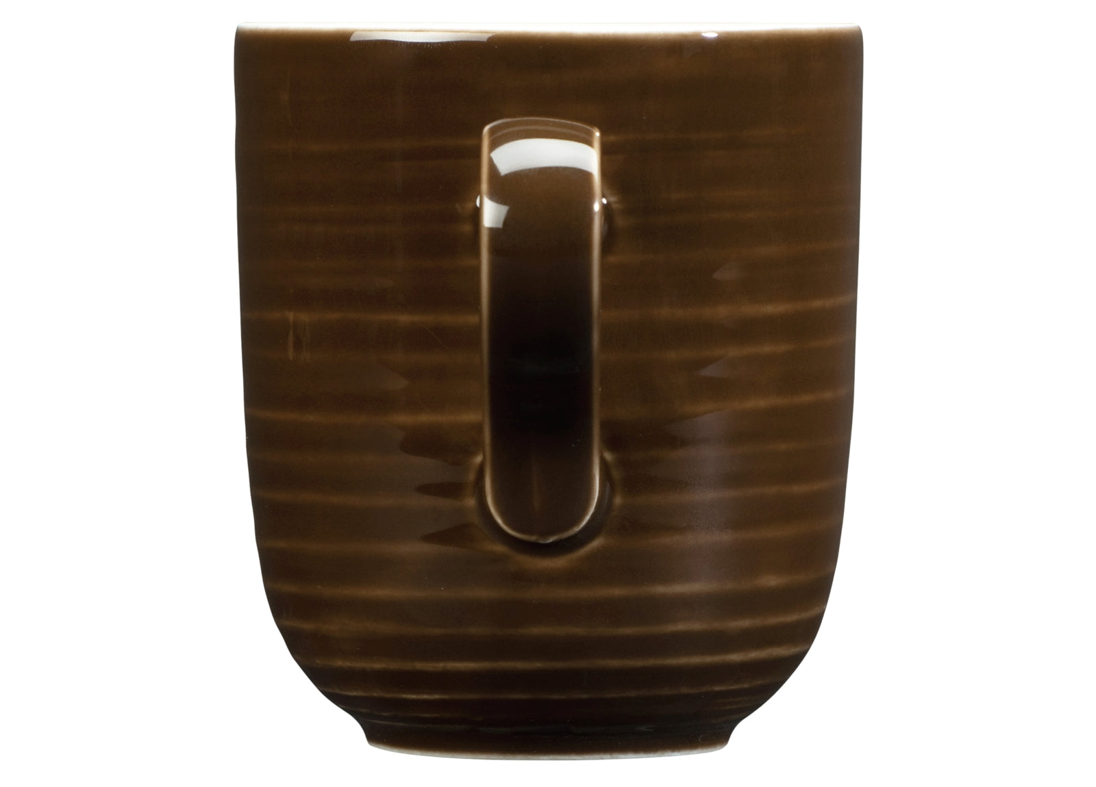 Seltmann Weiden Terra Erdbraun uni Becher mit Henkel 0,40 l