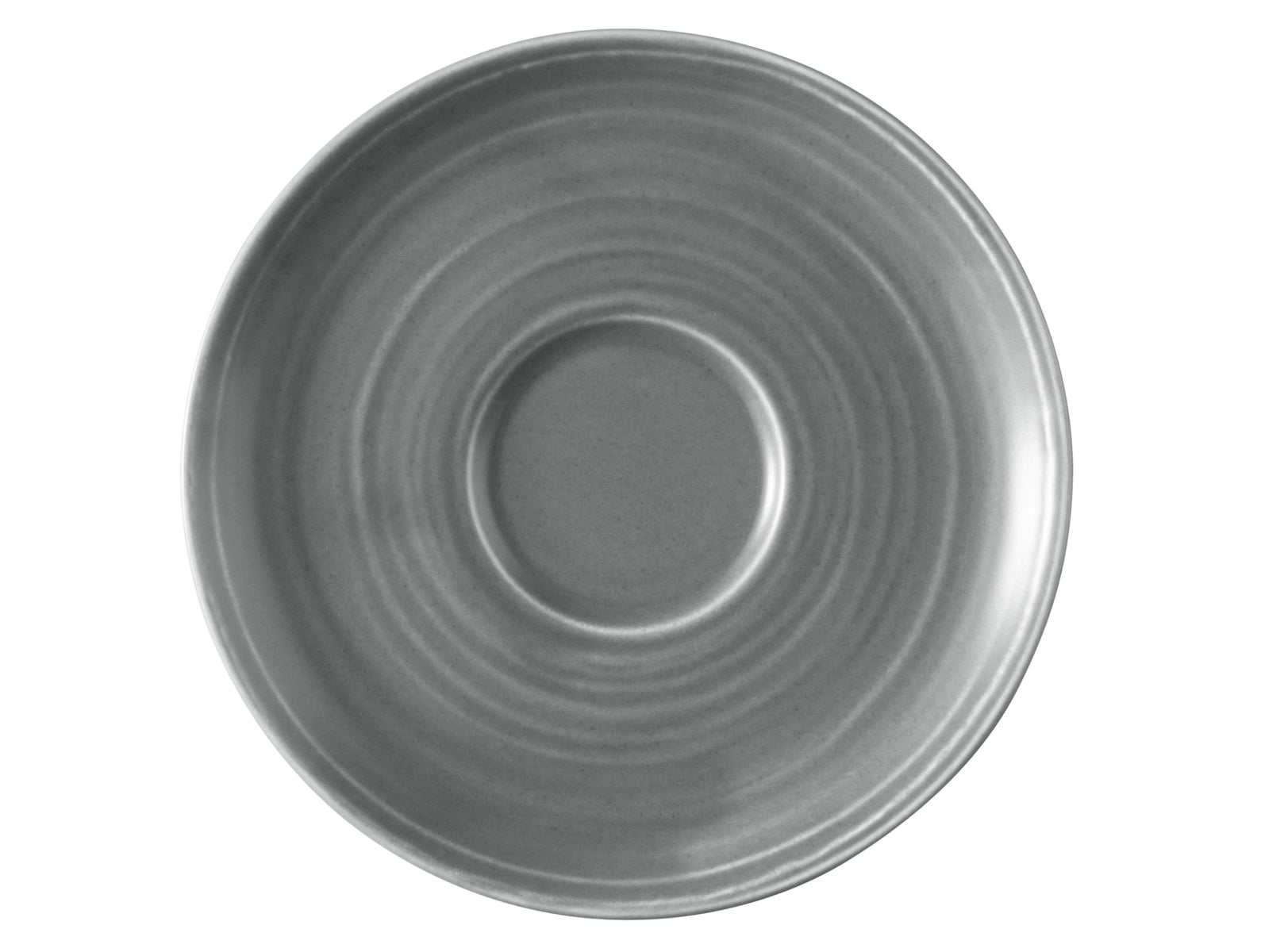 Seltmann Weiden Terra Perlgrau uni Kombi-Untertasse groß 16,5 cm