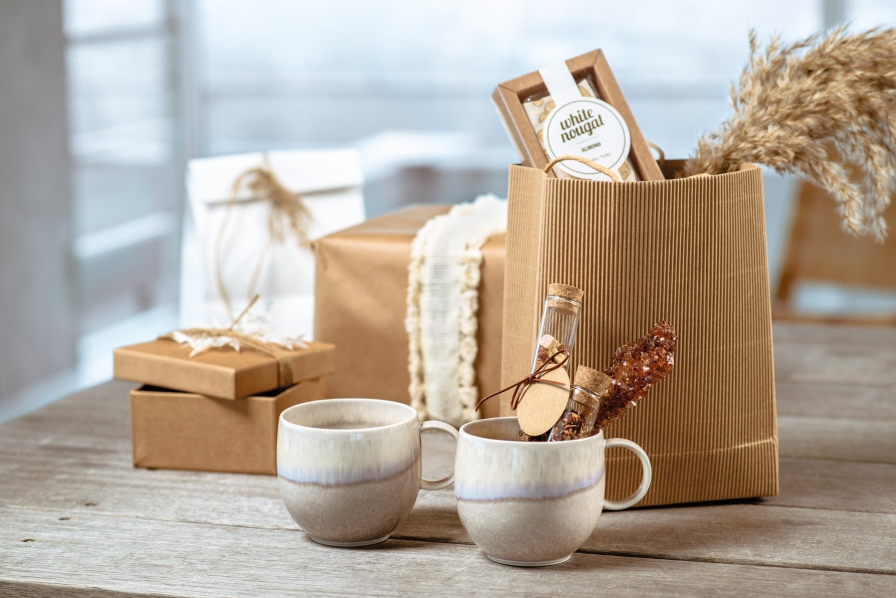 like. by Villeroy & Boch Perlemor Sand Becher Set 2tlg. Lifestyle 4