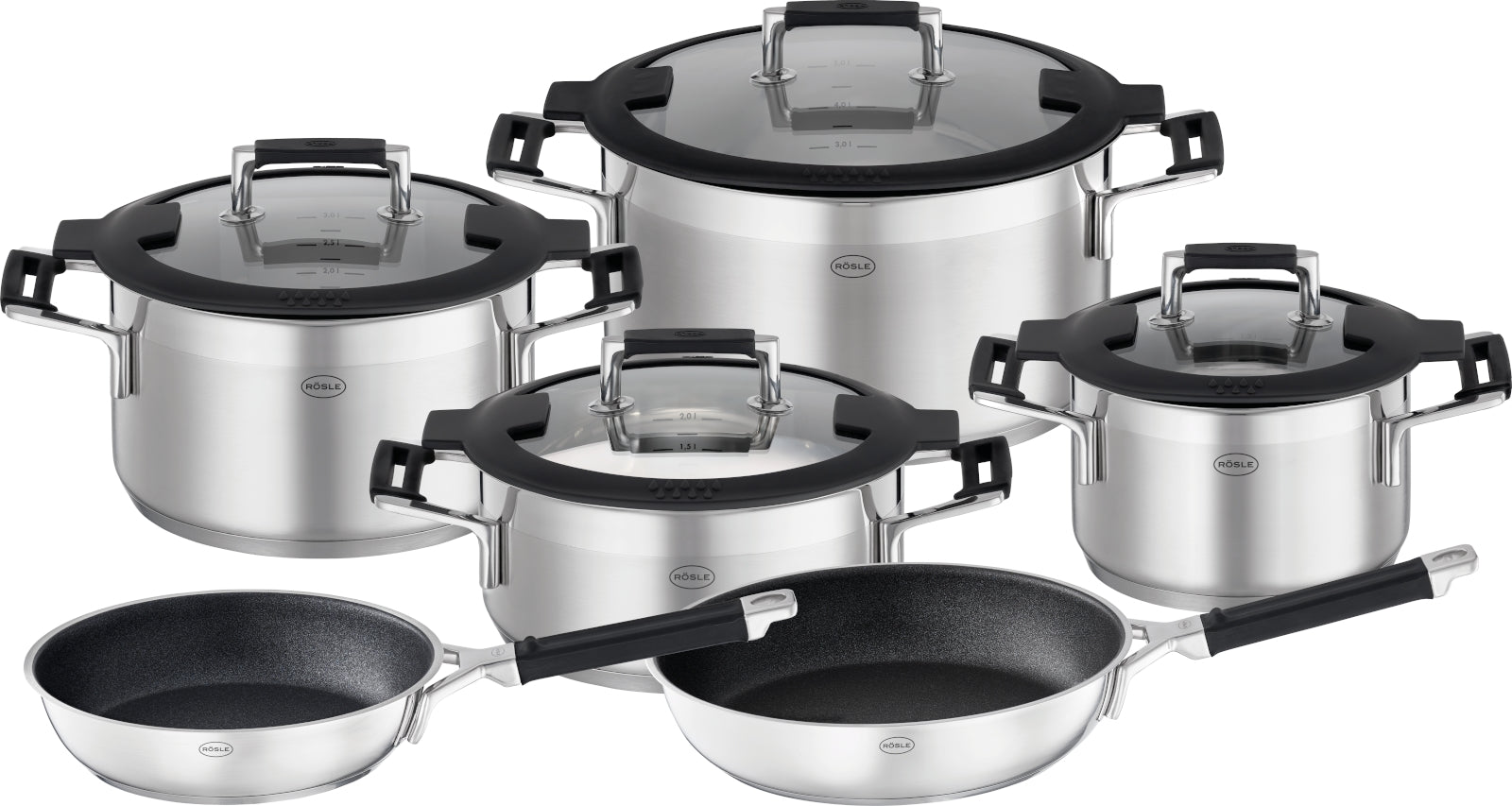 Rösle Silence® Pro Topfset 6tlg