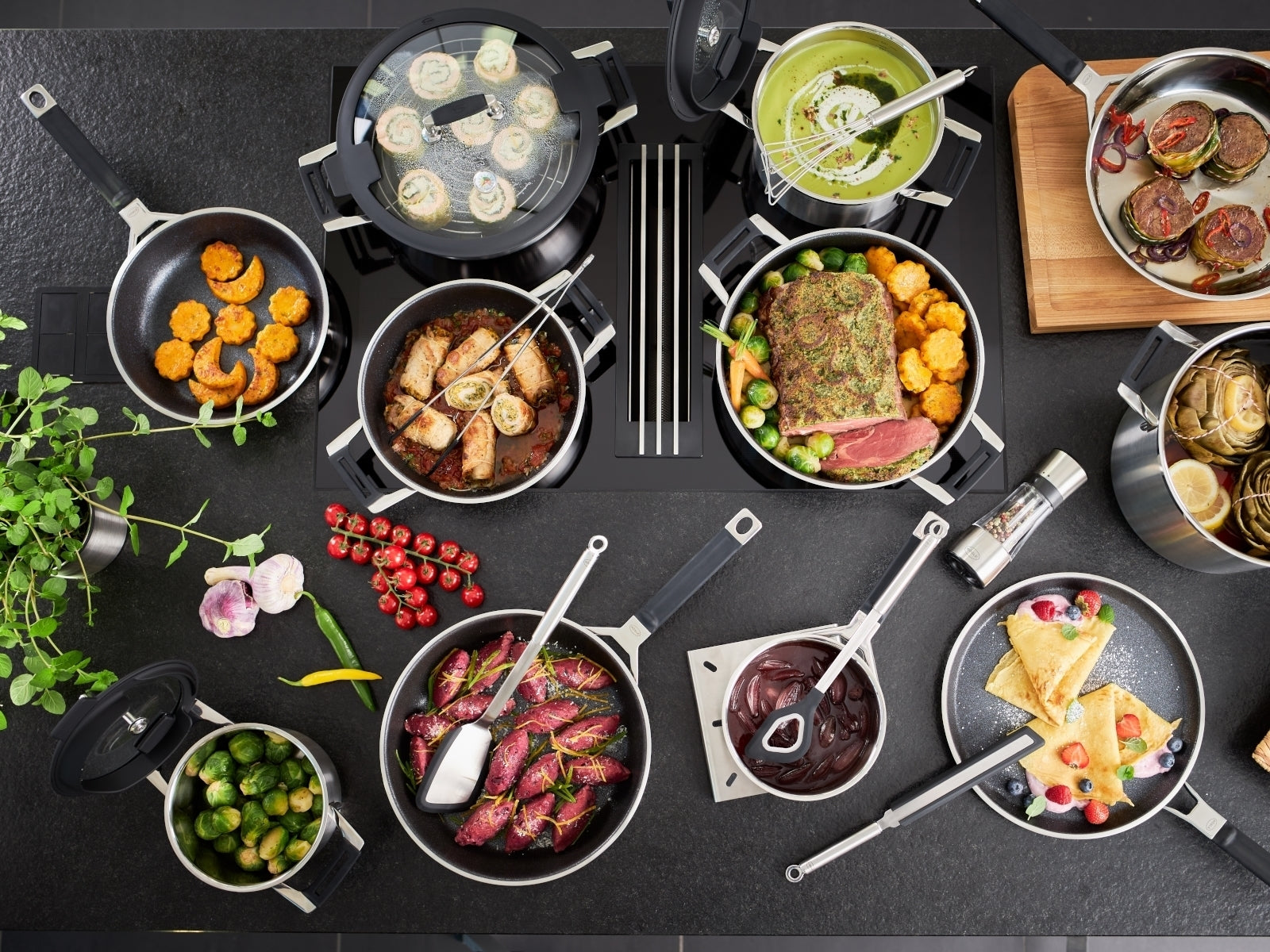 Rösle Silence® Pro Topfset 13tlg Lifestyle 3