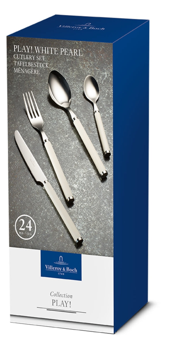 Villeroy & Boch Play! white pearl Tafelbesteck 24tlg. - Produktbild 2