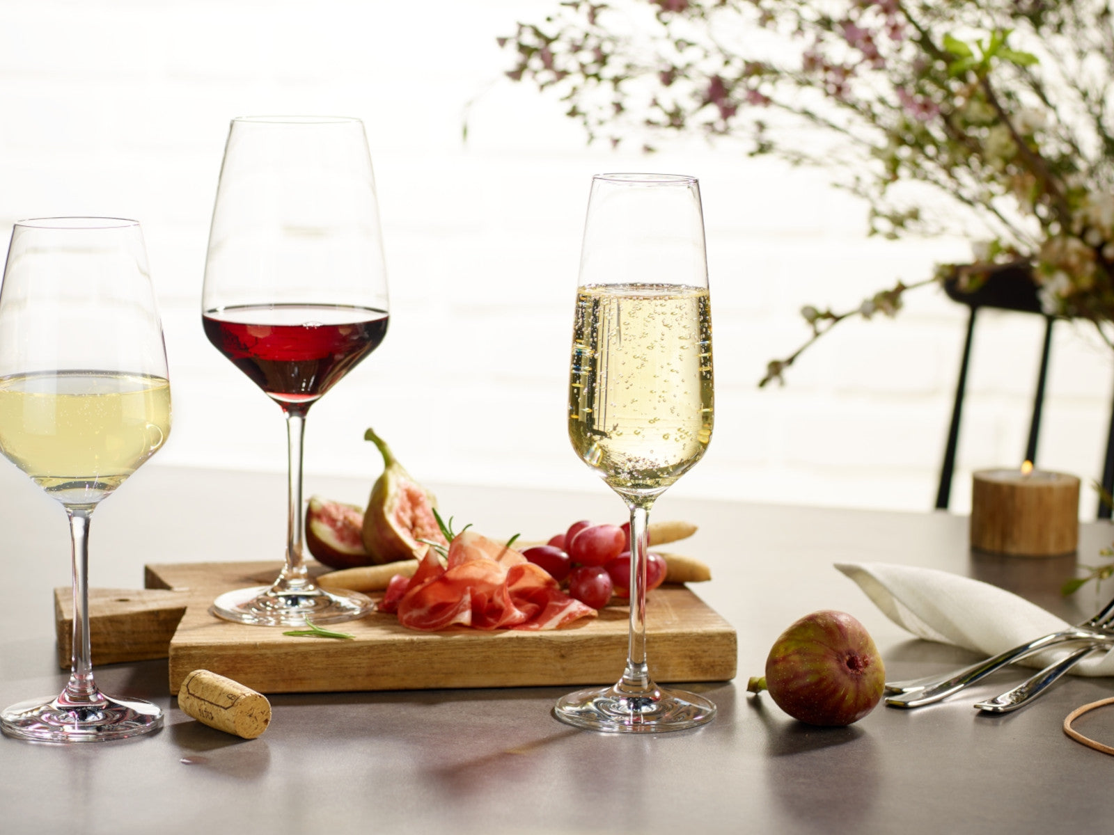 vivo V & B Group Voice Basic Glas Sektglas 4er Set Lifestyle 3