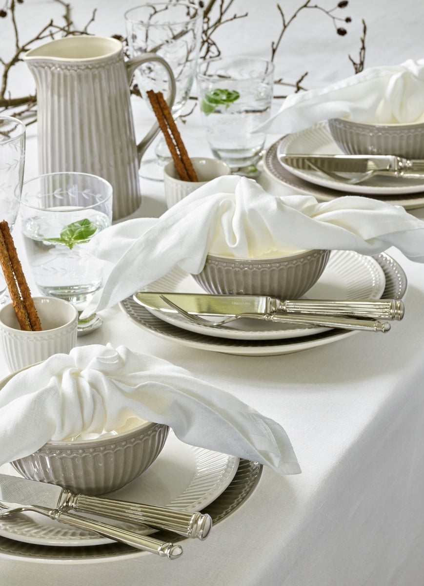 Greengate Alice Pastateller stone grey 23 cm Set6 Lifestyle