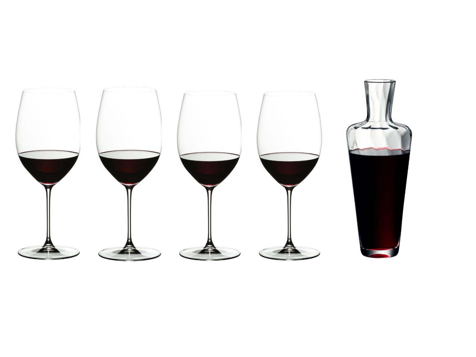 Riedel Veritas Cabernet/Merlot Set4 + Mosel Dekanter