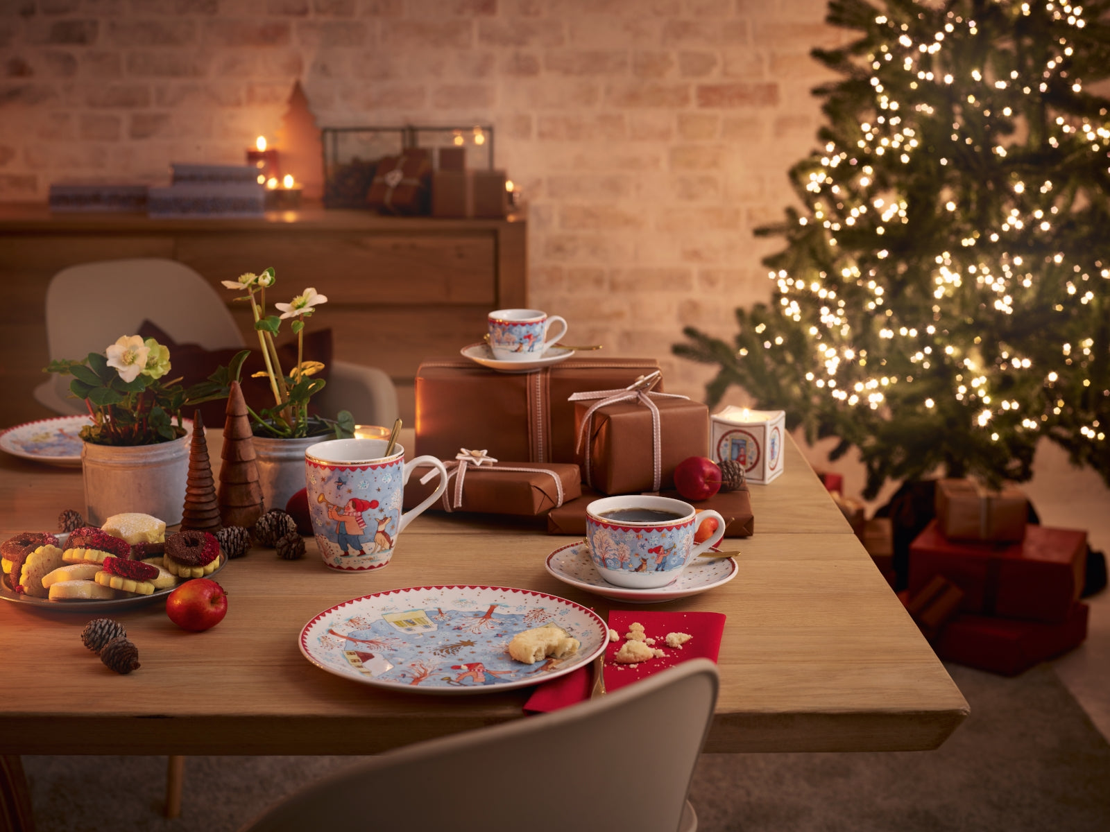 Hutschenreuther Sammelserie 2022 Cappuccinota. 2-tlg. Weihnachtsa. Lifestyle 1