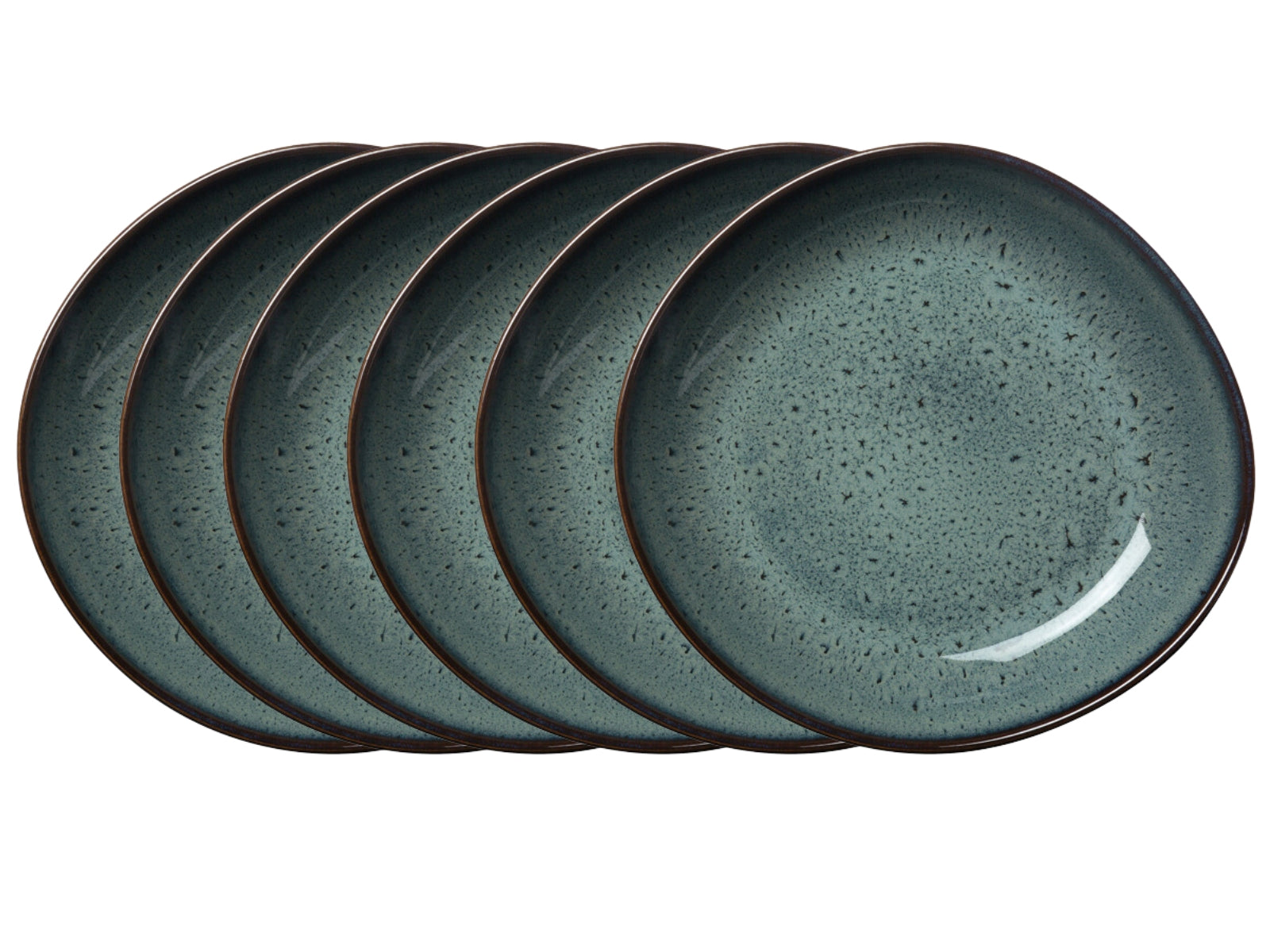 like Villeroy & Boch Lave gris Schale flach klein 22 cm Set6