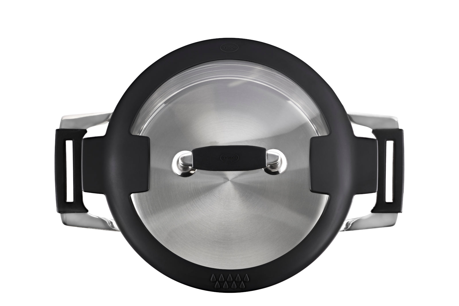 Rösle Silence® Pro Kochtopf niedrig mit Deckel 24 cm - Produktbild 4