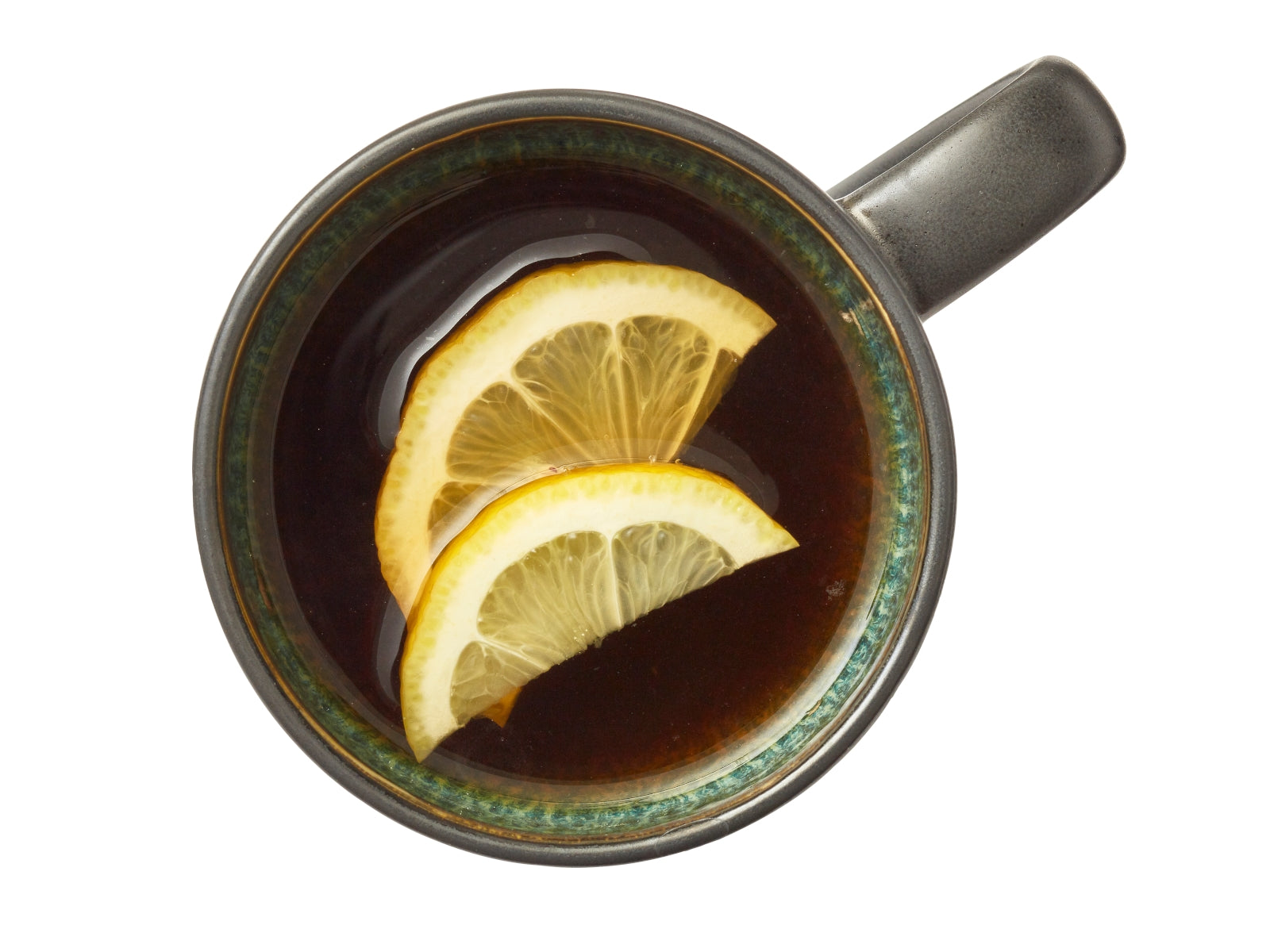 Bitz Becher mit Henkel black/grey/green/dark blue Set4