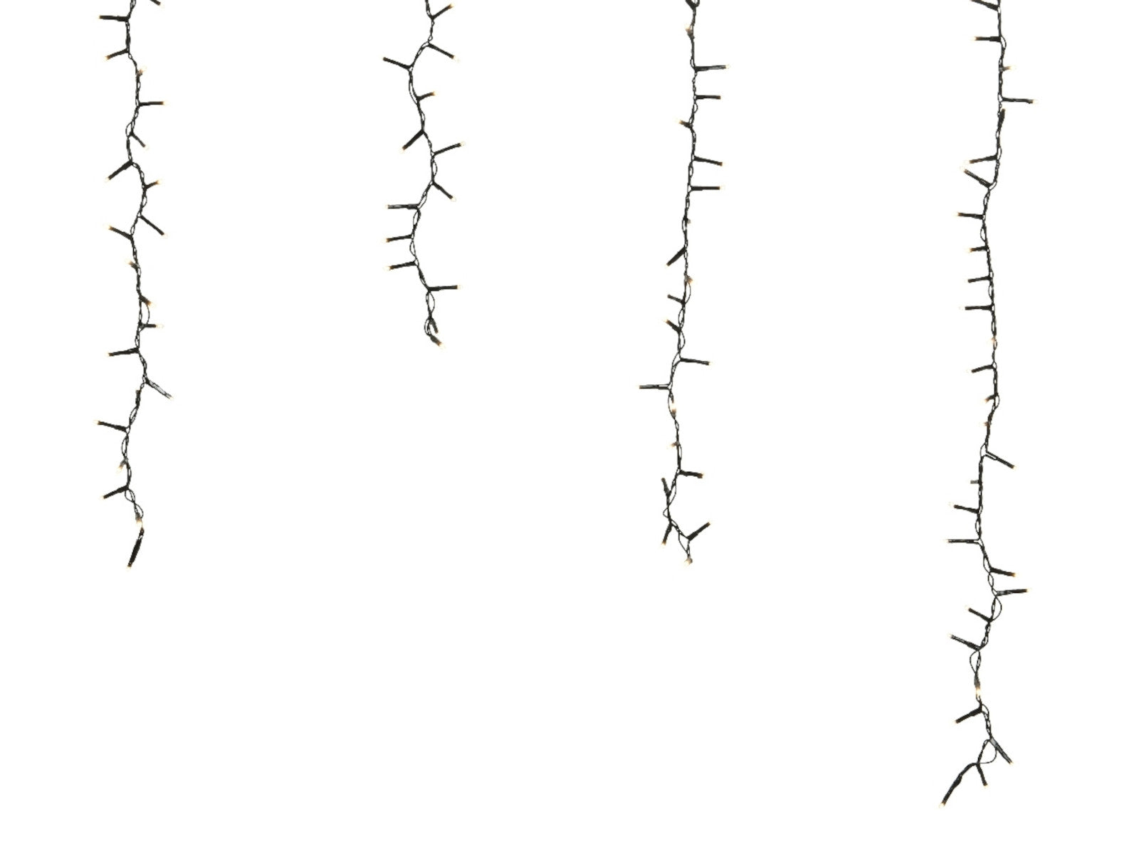 Lumineo LED Balkonbeleuchtung Twinkle schwarz 475 x 80 cm Freisteller 1