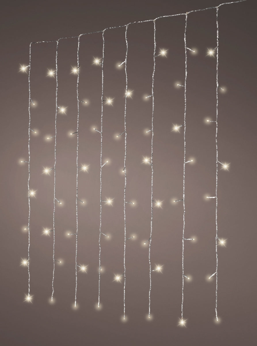 Lumineo LED Lichtvorhang Twinkle 100 x 200 cm Freisteller 1