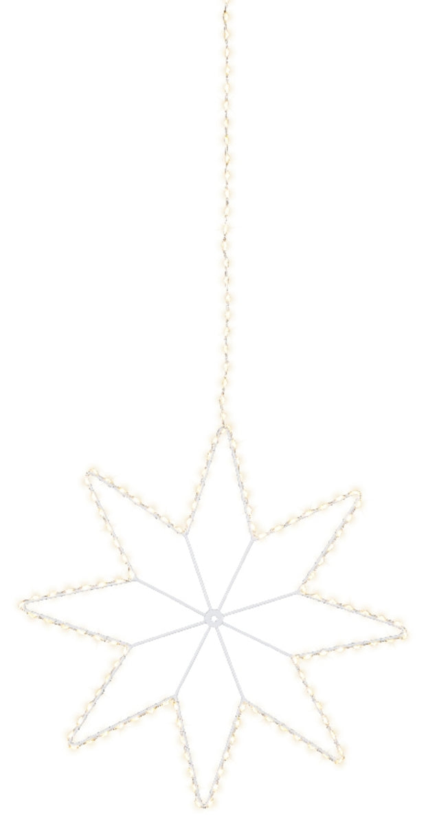 Lumineo Micro LED Stern weiss 38 cm Freisteller 1