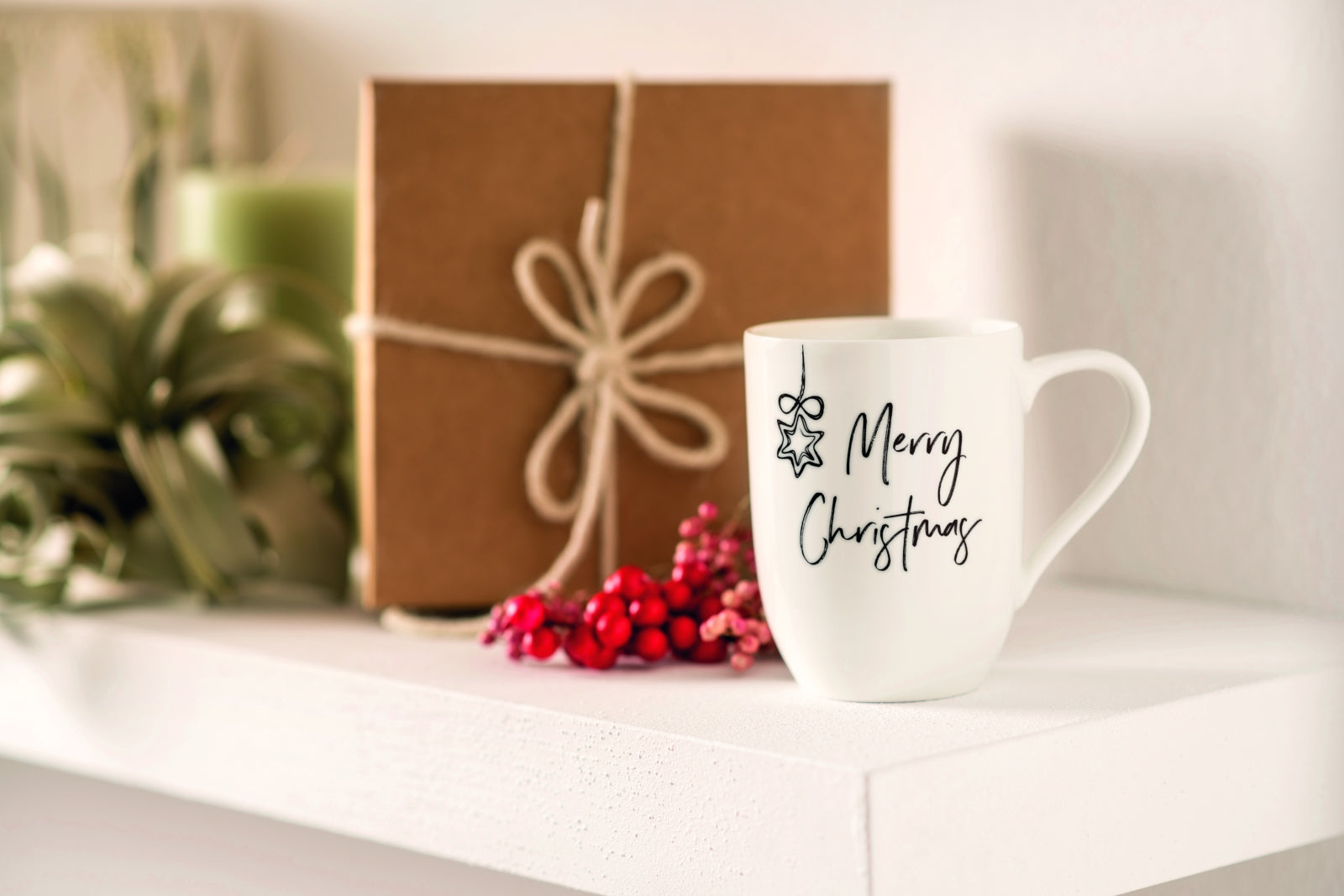 Villeroy & Boch Statement Becher m. Henkel Merry Christmas 0,34 l - Produktbild 2