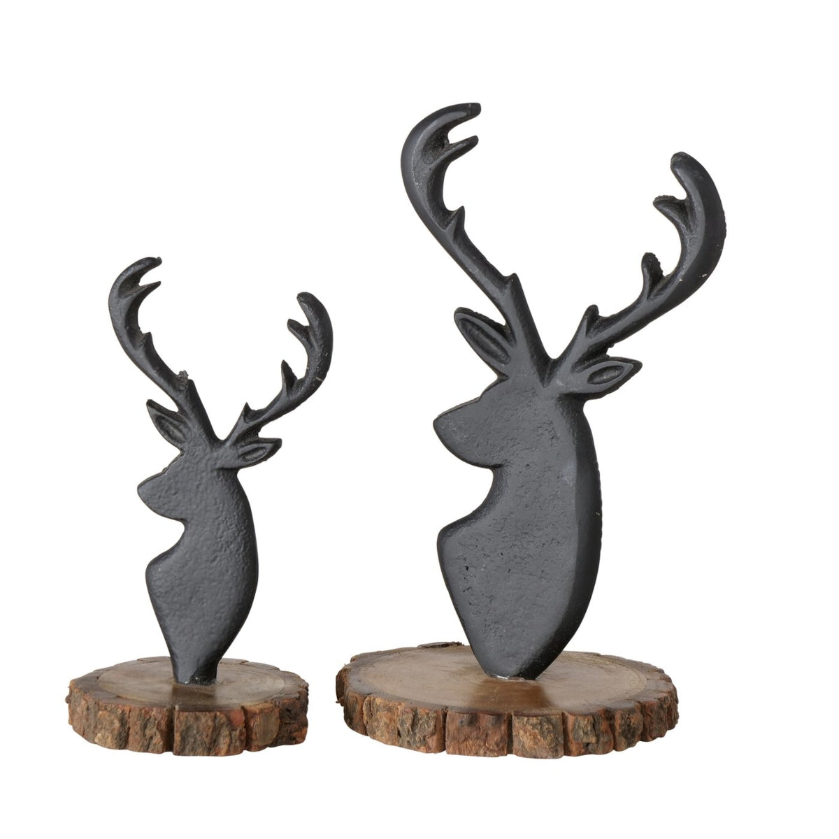 Boltze Berti Figur Hirsch mangoholz 22 cm (1 Stück)