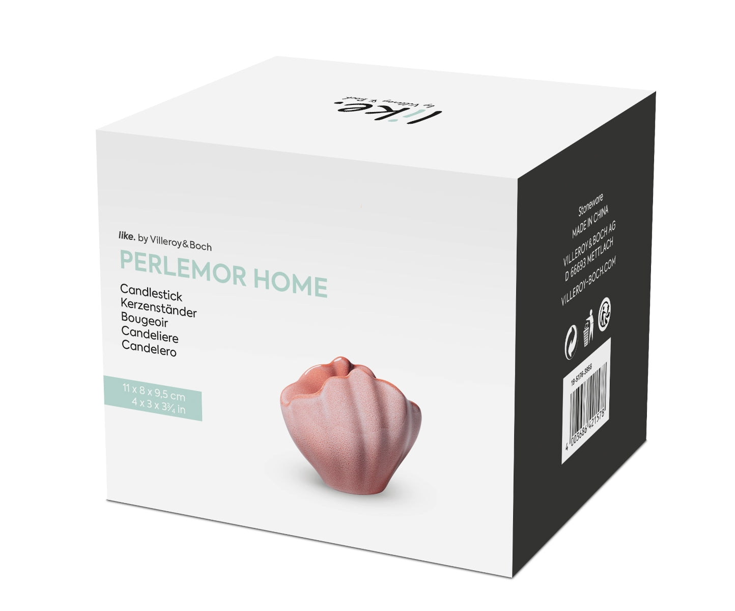 like. by Villeroy & Boch Perlemor Home Kerzenständer 9,5 cm