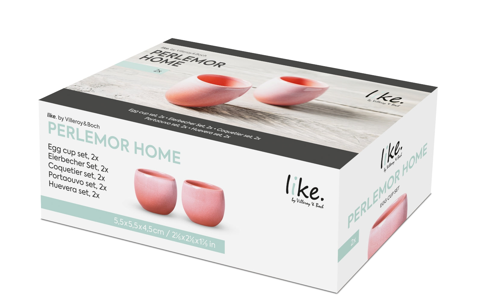 like. by Villeroy & Boch Perlemor Home Eierbecher Set 2 tlg