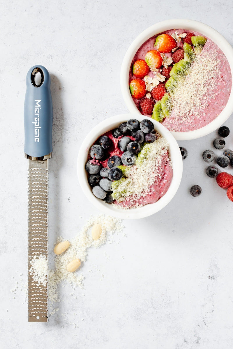 Microplane Premium Zester Reibe denim blau Lifestyle 2