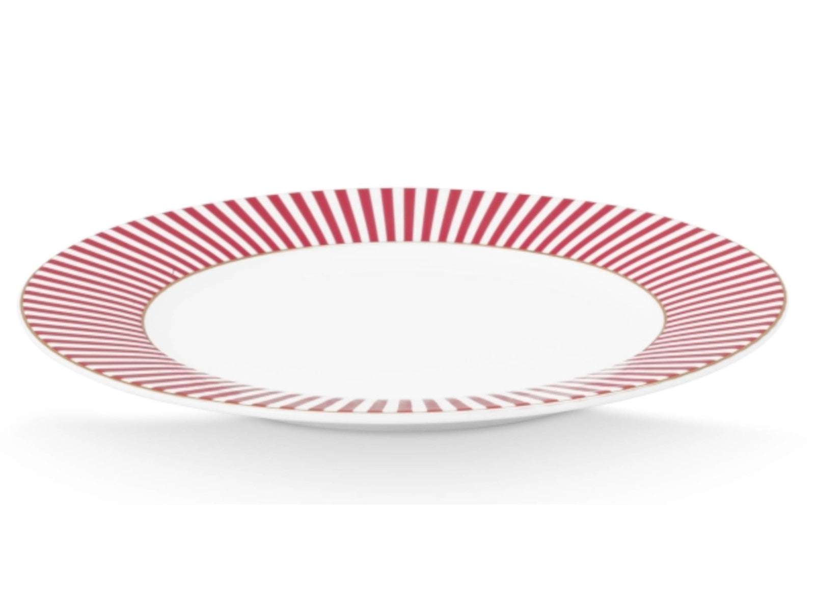 PIP STUDIO Royal Stripes Brotteller dark pink 17 cm Freisteller 3