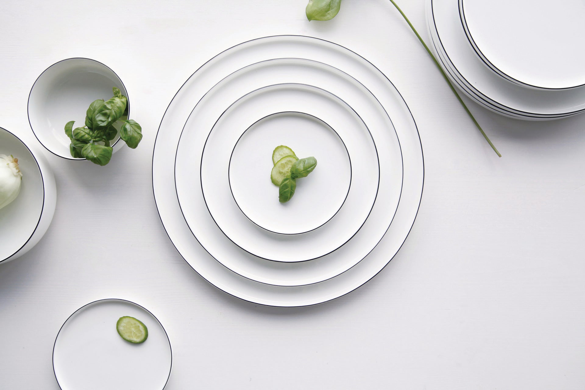 ASA Selection à table ligne noire Starterset 18tlg