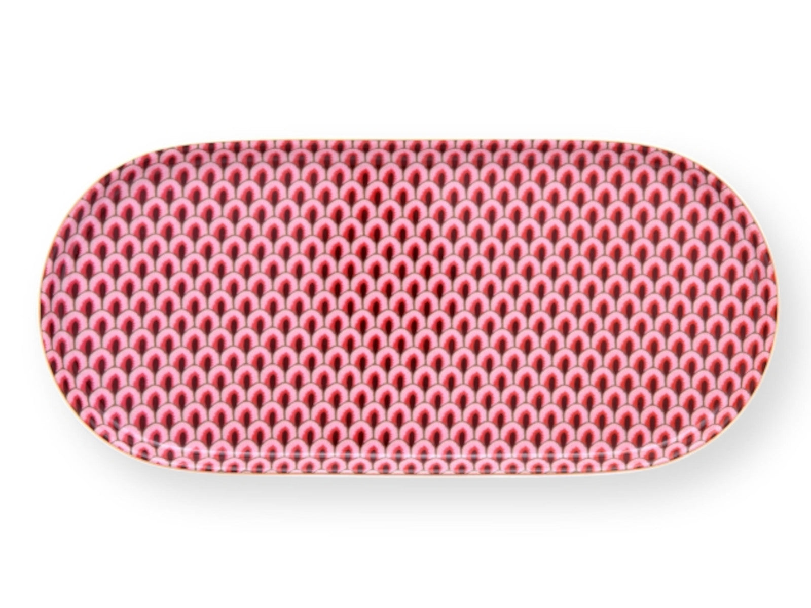 PIP STUDIO Flower Fest. Scallop dark pink Zuckertablett Freisteller 1