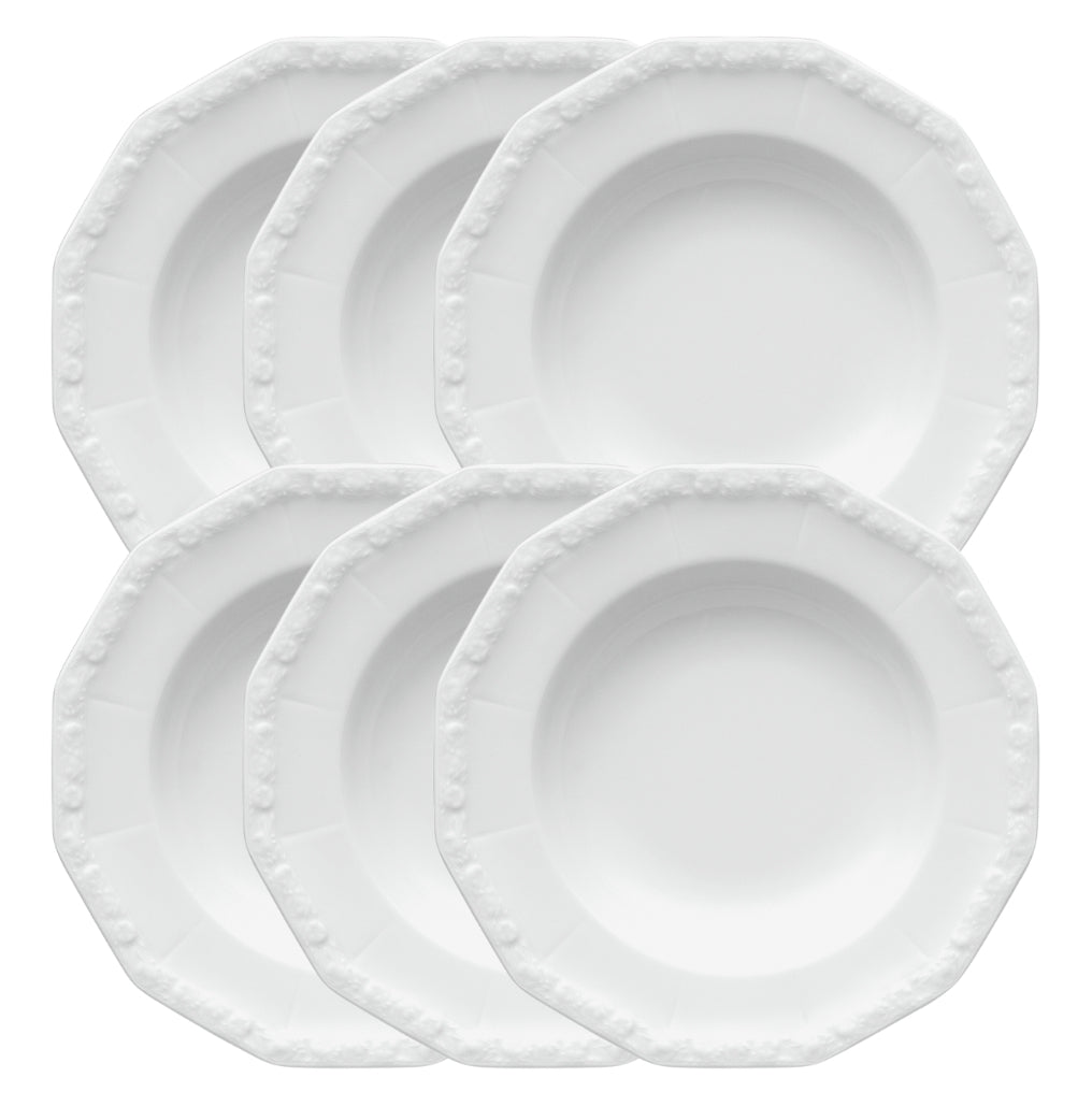Rosenthal Maria Weiss Suppenteller 21 cm Set6