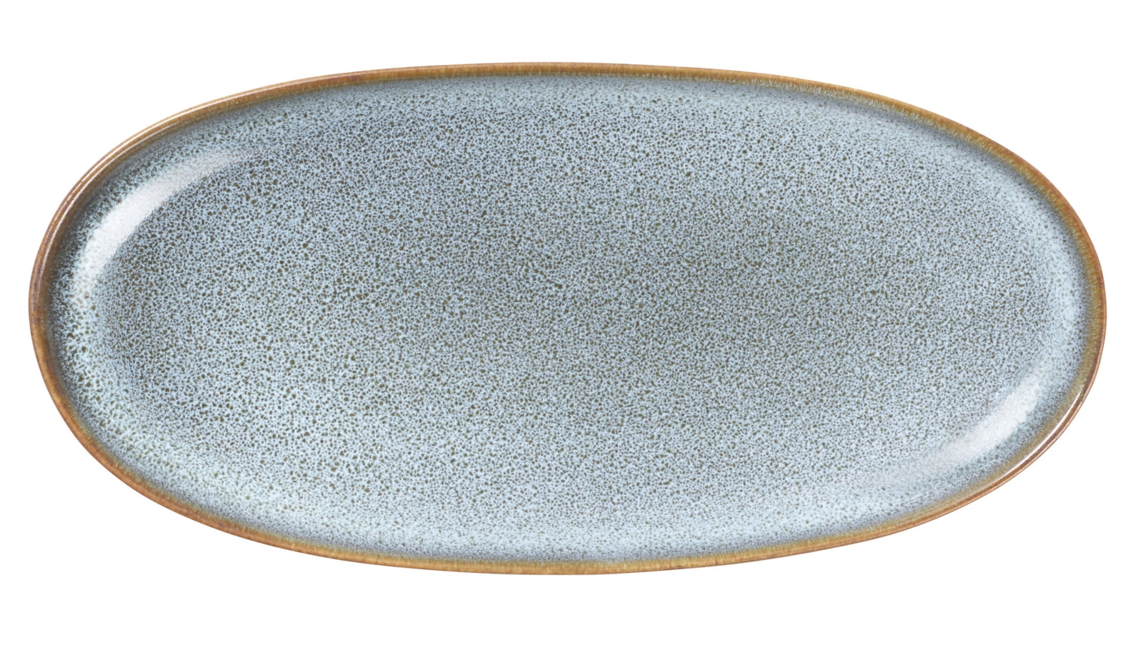 ASA SAISONS Aperitifteller oval denim 20 x 10 cm