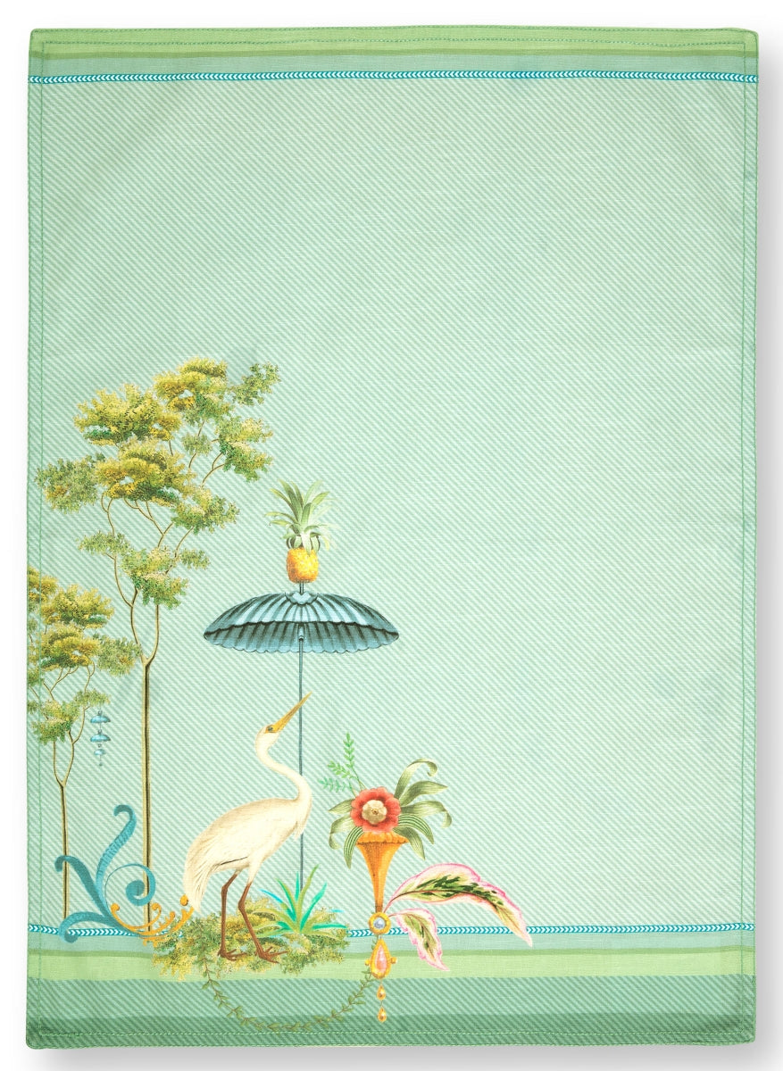 PIP STUDIO Jolie Heron Geschirrtuch Big Blue 50x70 cm