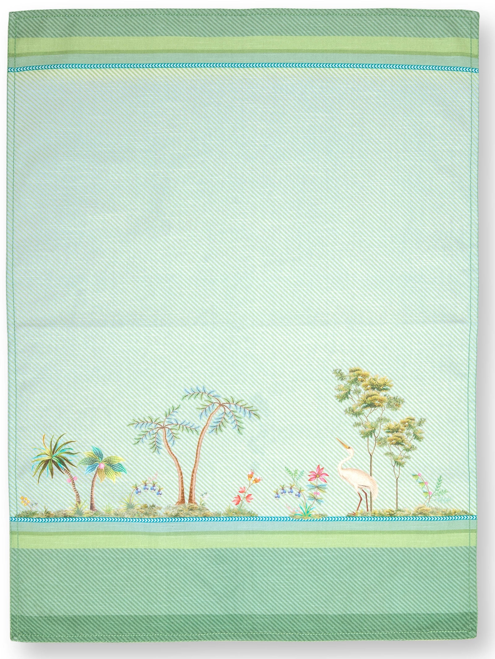PIP STUDIO Jolie Heron Geschirrtuch Small Green 50x70 cm