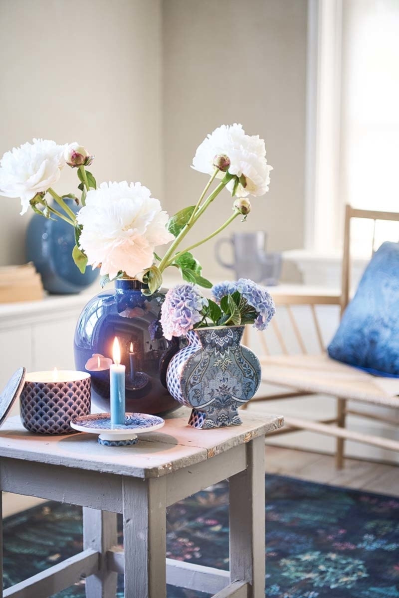 PIP STUDIO Cross Stitch Kerzenhalter grün 14 cm Lifestyle 