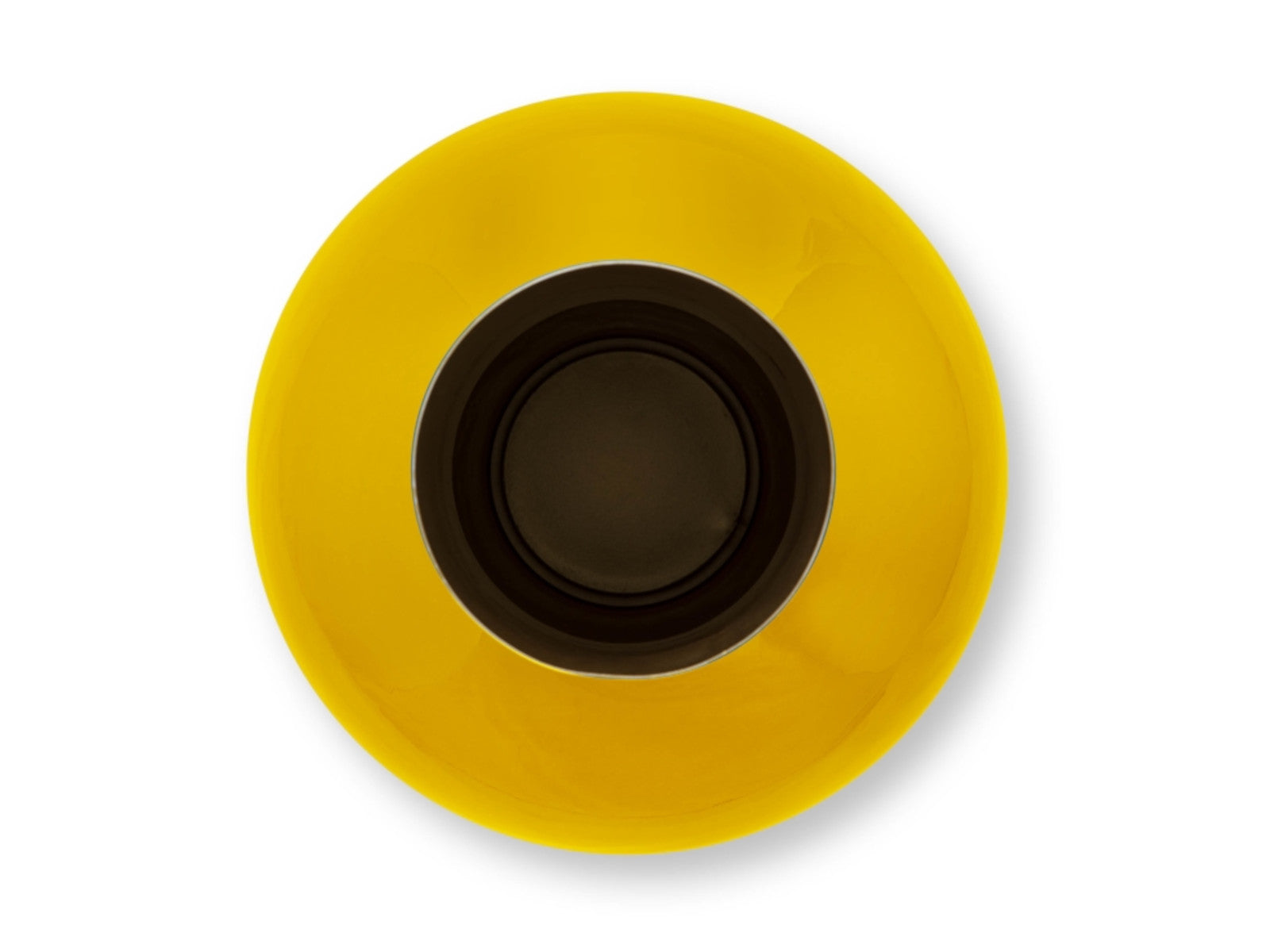 PIP STUDIO Vase Metal medium ockergelb 24 x 40 cm Freisteller 2