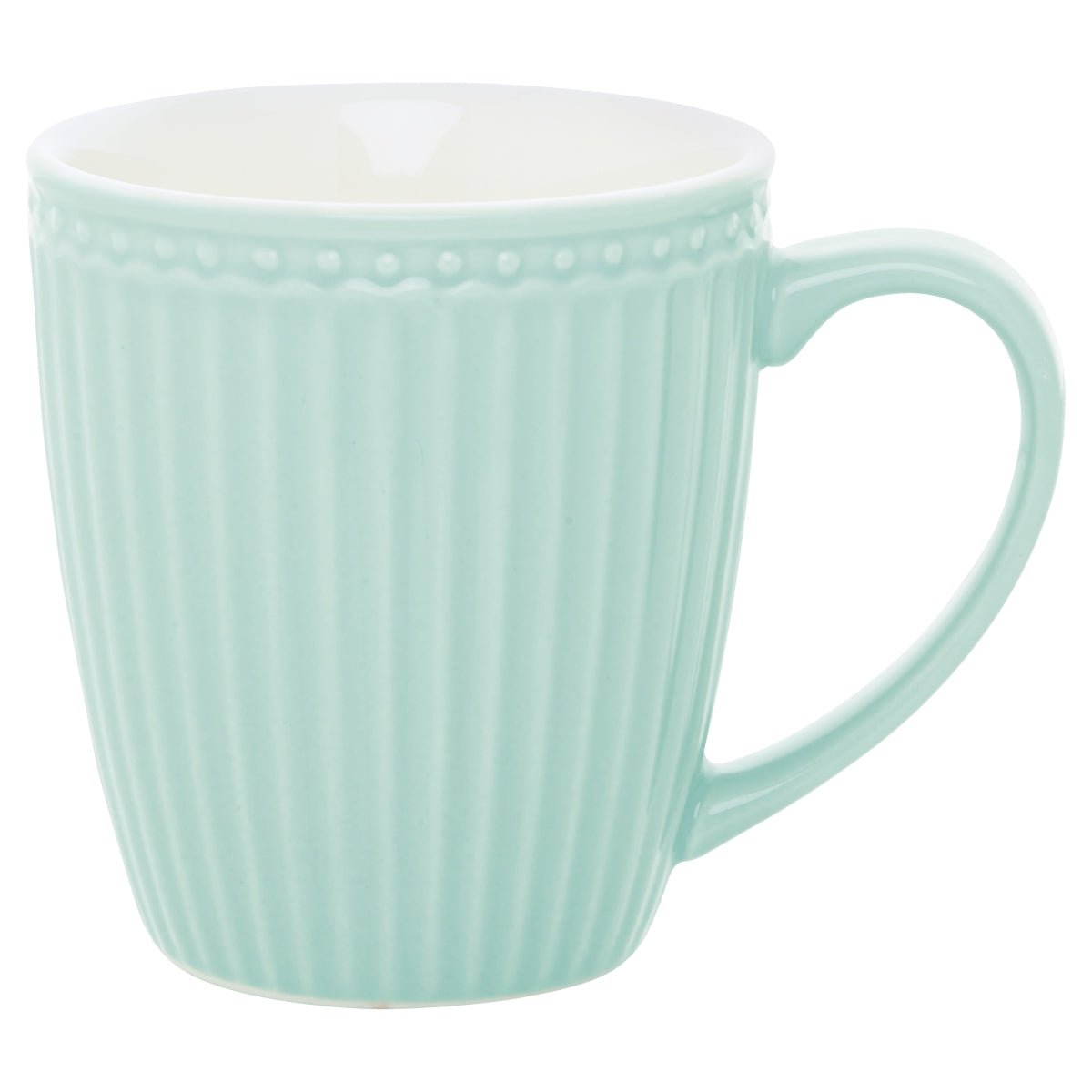 Greengate Alice Becher mit Henkel cool mint 0,4 l