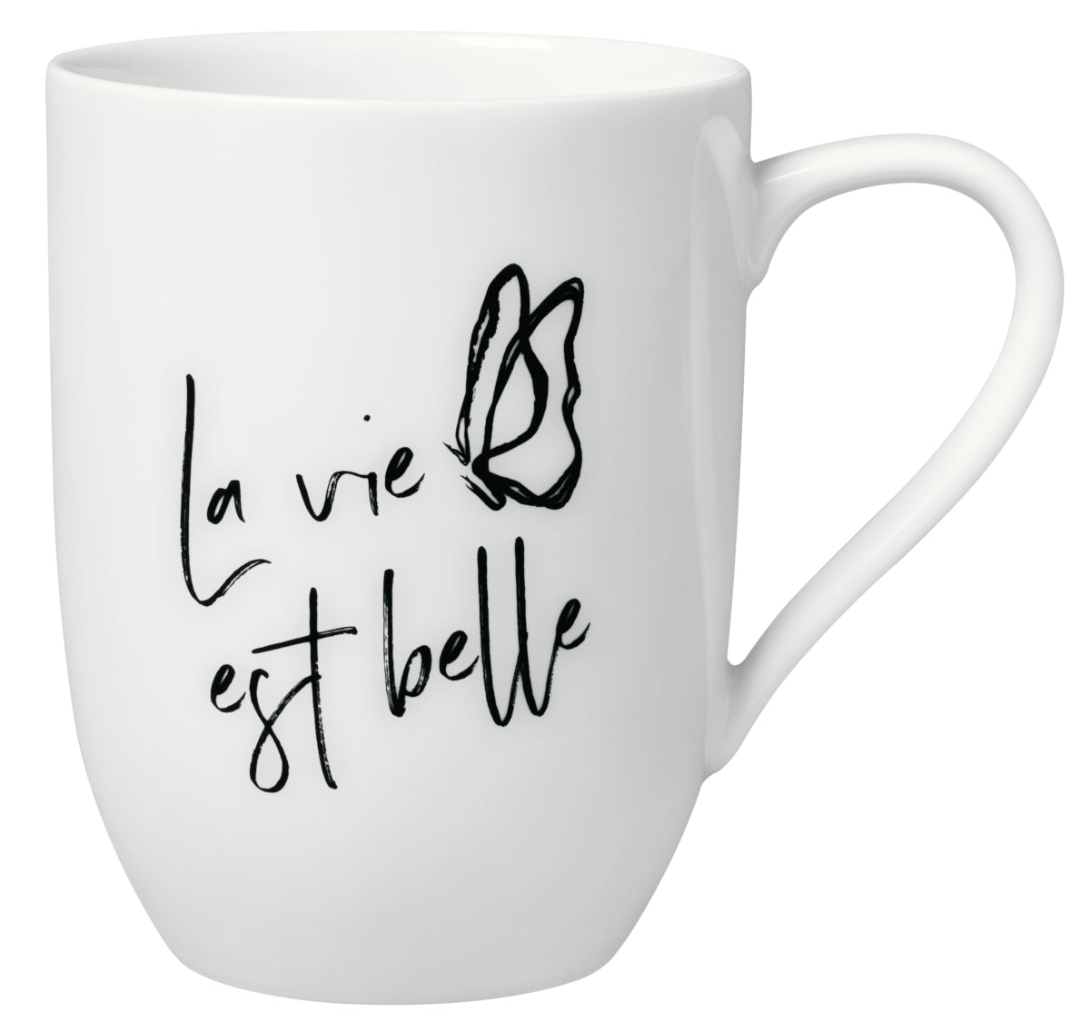 Villeroy & Boch Statement Becher m. H. La vie est belle 280 ml