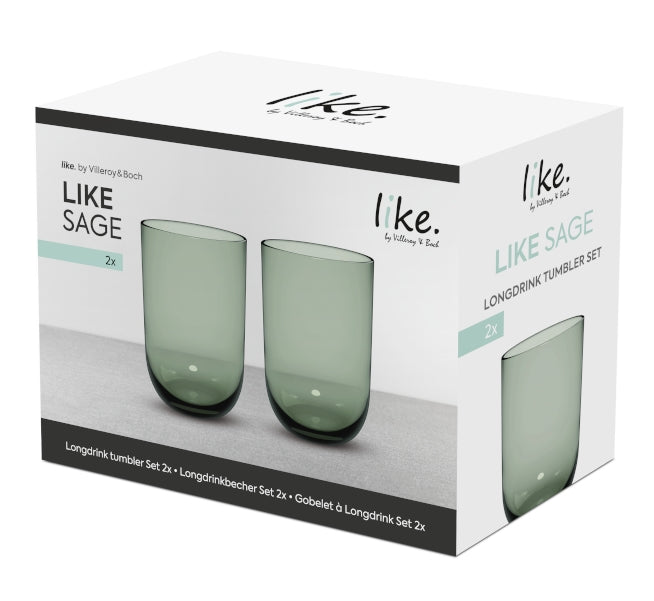 like. by Villeroy & Boch like. by Sage Longdrinkbecher Set 2tlg