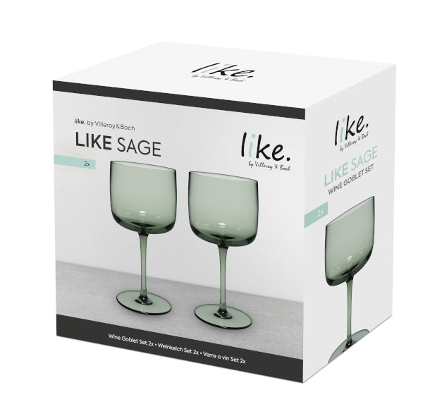 like. by Villeroy & Boch like. by Sage Weinkelch Set 2tlg