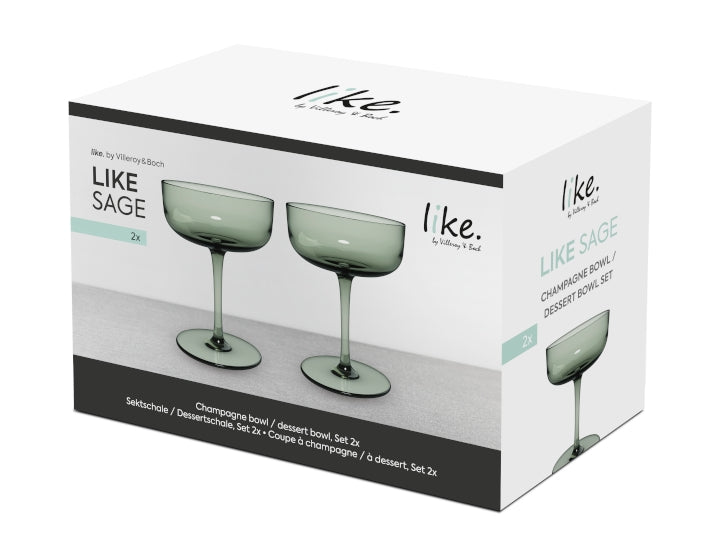 like. by Villeroy & Boch like. by Sage Sektschale / Dessertschale Set 2tlg