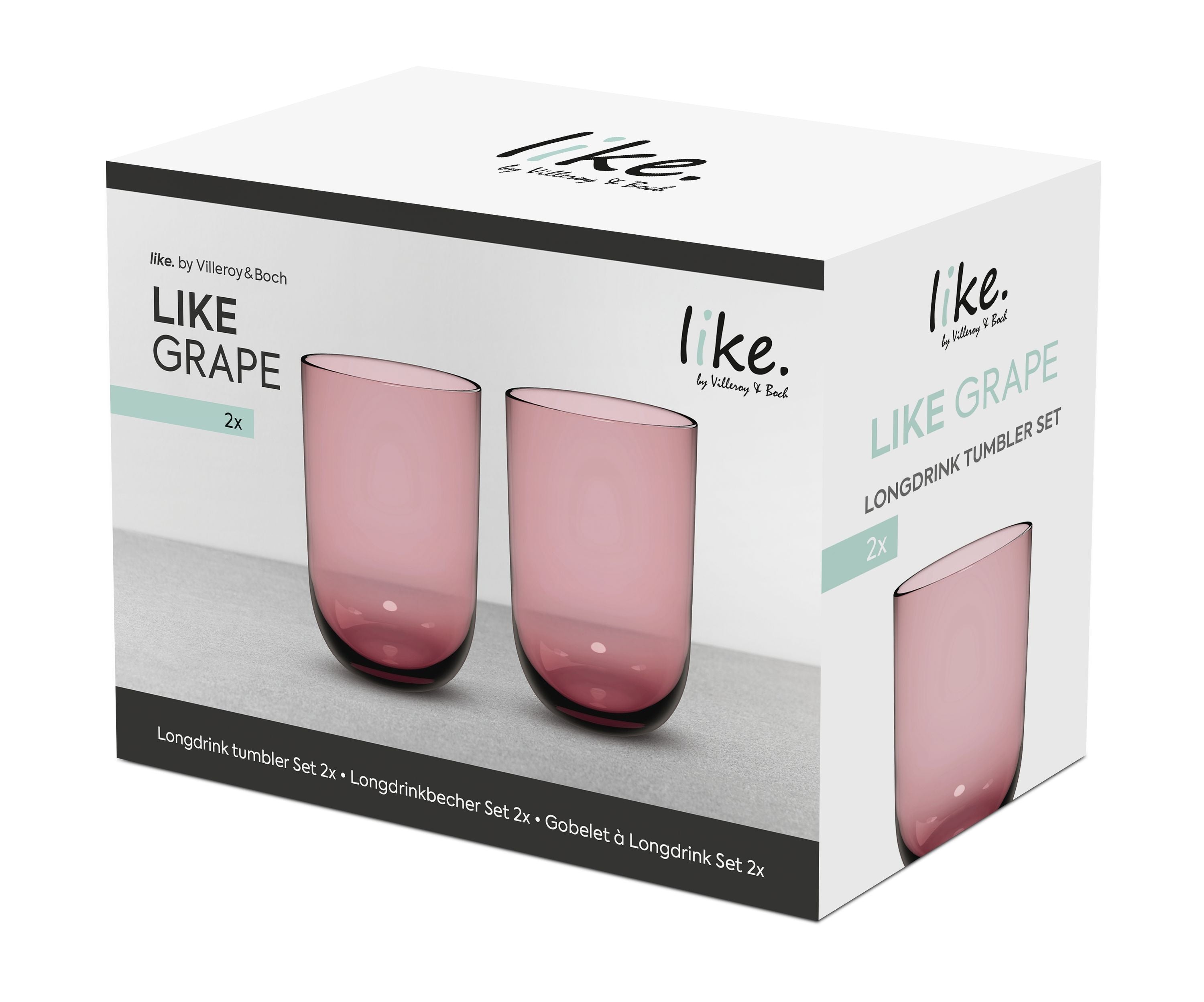 like. by Villeroy & Boch Like Grape Longdrinkbecher Set 2tlg - Produktbild 3