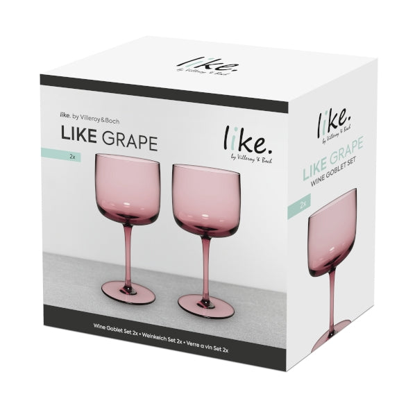 like. by Villeroy & Boch Like Grape Weinkelch Set 2 tlg