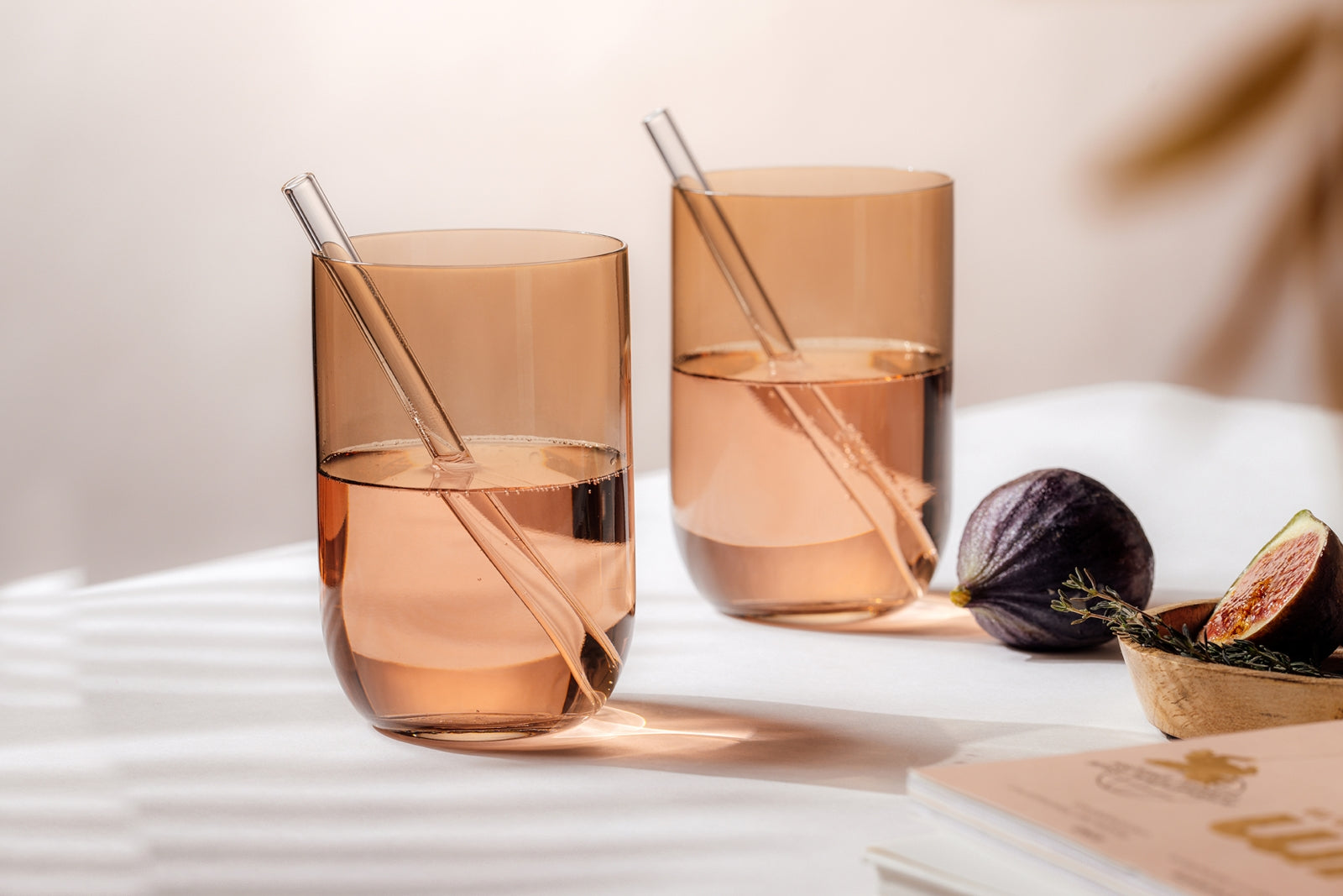 like Villeroy & Boch Like Clay Longdrinkbecher Set 2tlg Lifestyle 1