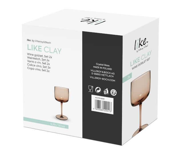like. by Villeroy & Boch like. by Clay Weinkelch Set 2 tlg