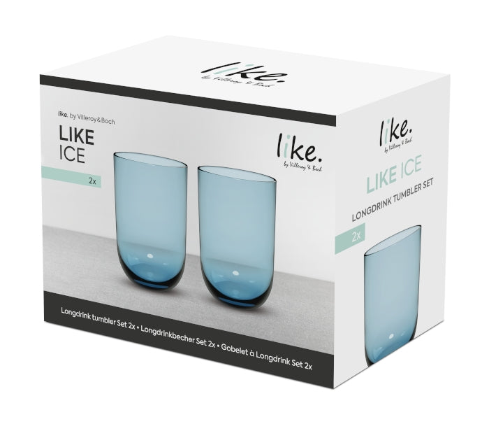 like. by Villeroy & Boch Like Ice Longdrinkbecher Set 2tlg