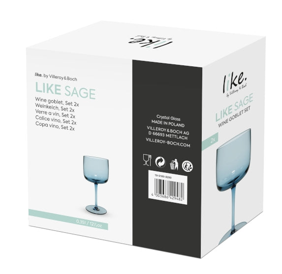 like. by Villeroy & Boch Like Ice Weinkelch Set 2 tlg