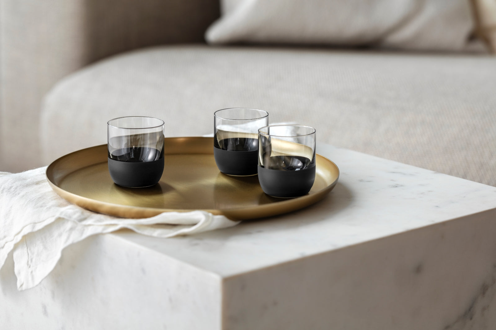 Villeroy & Boch Manufacture Rock Shot/Schnapsglas Set 4tlg. Lifestyle1