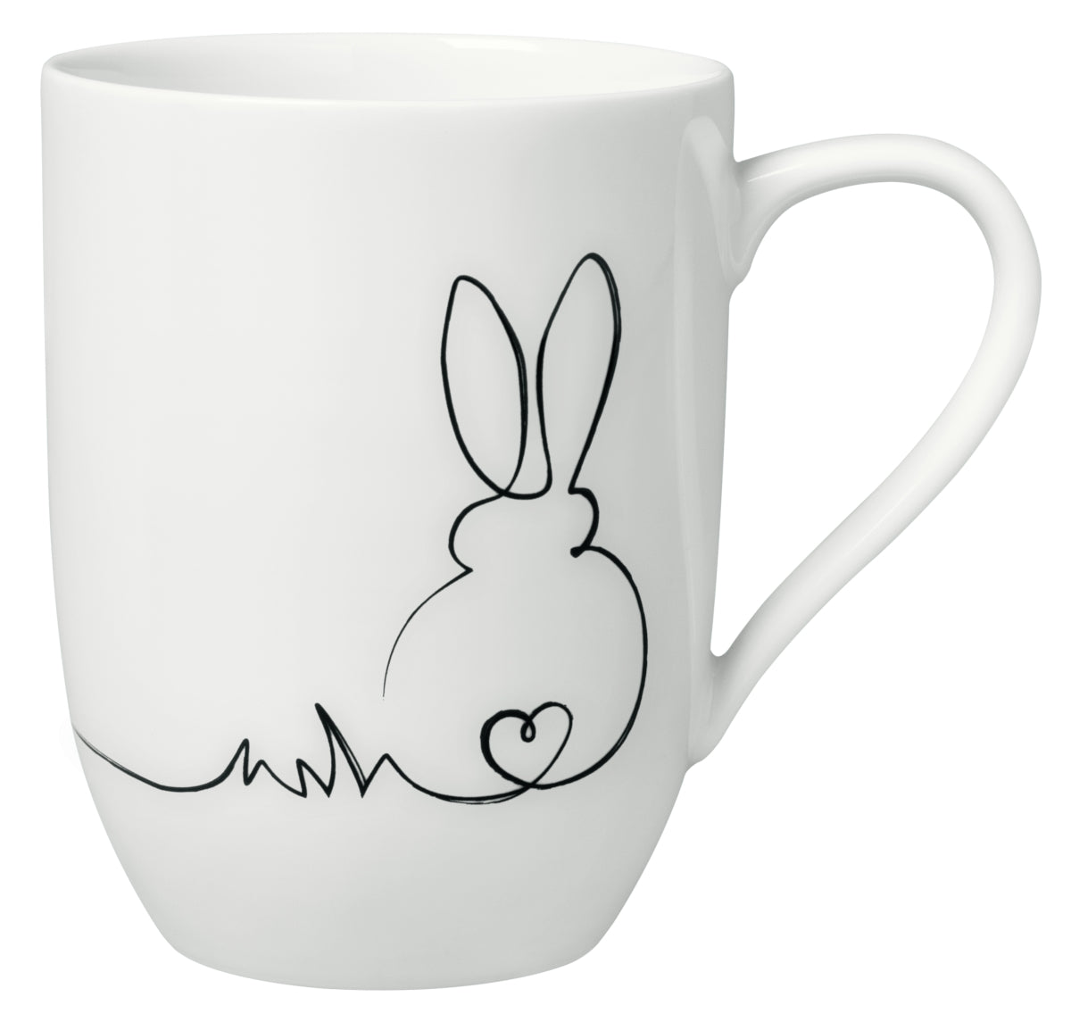 Villeroy & Boch Statement Becher mit Henkel Oster Set Hase 2tlg.