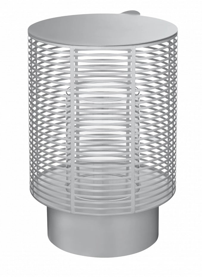 Blomus OLEA Outdoor Laterne silver medium 26 cm