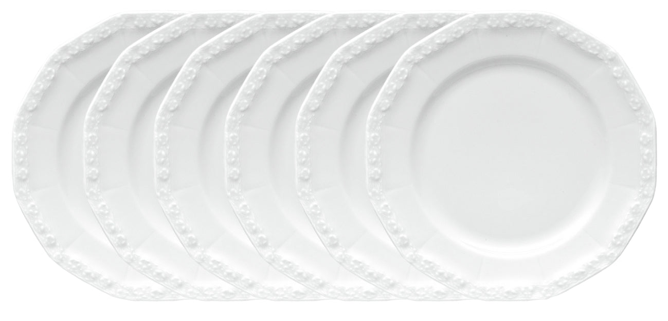 Rosenthal Maria Weiss Brotteller 17 cm Set6 Freisteller